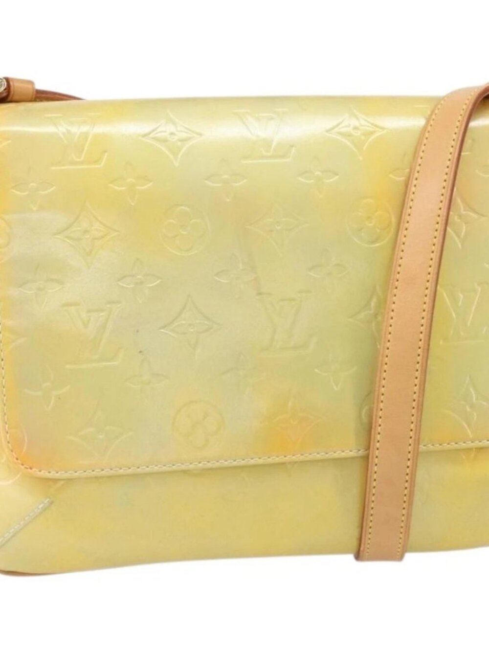 LOUIS VUITTON Monogram Vernis Thompson Street Bag Gris M91008 LV Auth ep13254 - Picture 2 of 16